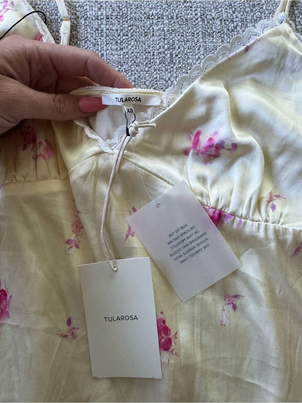 Tularosa Floral Satin Cami & Mini Skirt Set – NWT - Picture 7 of 12